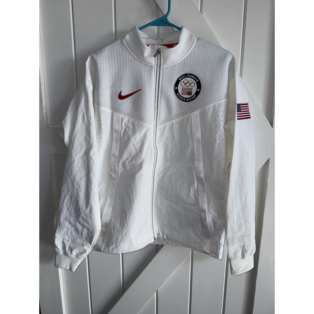 RARE Nike Team USA Medal Stand Olympics Mens Windrunner Jacket Sz S 2020 Tokyo